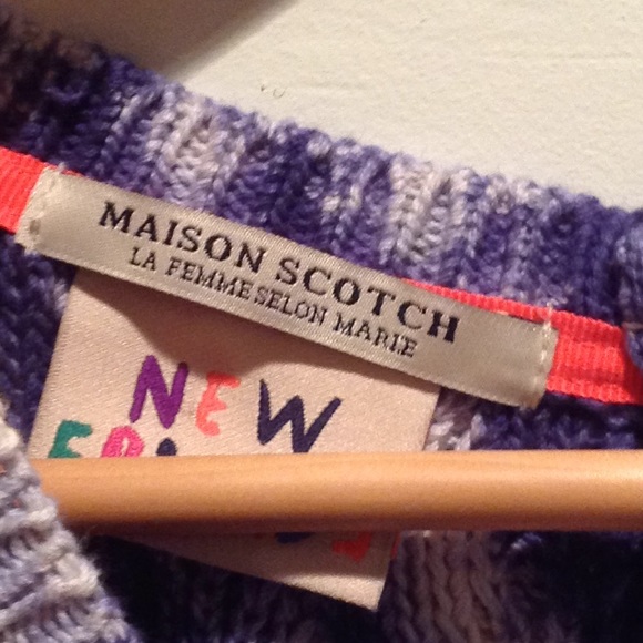 Cotton tie dyed sweater by Maison Scotch. - Picture 2 of 7